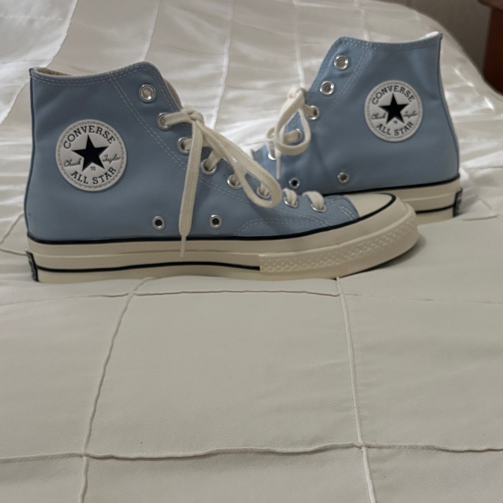 Converse All Star High-Tops in Sky Blue